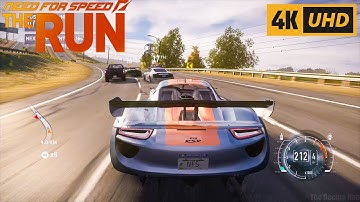 NEED FOR SPEED THE RUN [Stage 9 State Forest] (4K UHD 60FPS)