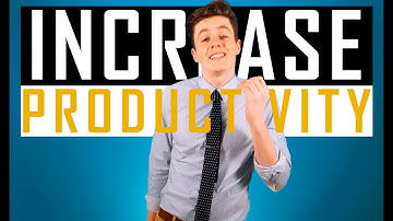 5 Amazing Hacks To Increase Your Productivity 10x (EASY FIXES)