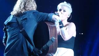 P!NK - Time After Time Live At Rod Laver Arena  8/7/13 PINK