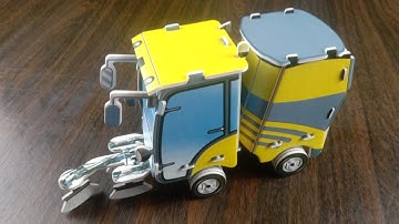 3D PUZZLE ROAD SWEEPER