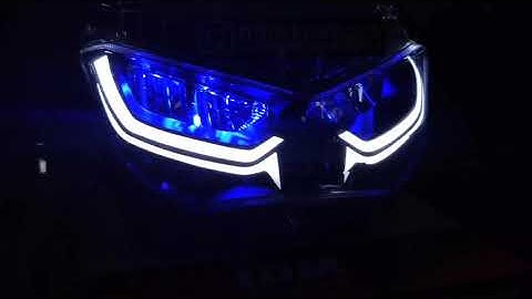 Headlamp nmax 2020 custom. Headlamp all new nmax custom modif lampu nmax new 2020