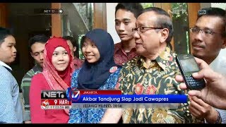 NET17 - Akbar Tanjung membuka diri jadi Cawapres partai lain