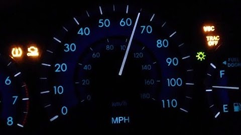 Toyota Sienna 2007 check engine light, VSC, Trac-off lights on because loose gas cap