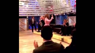 Анна Калашникова танцует с Джанлука 14.10.2016 (видео Анны Калашниковой)