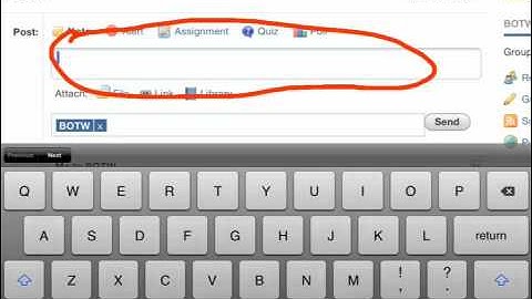 Embedding a video into Edmodo