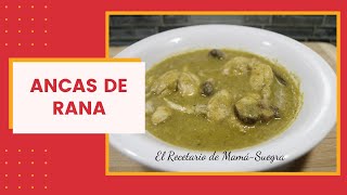 ANCAS DE RANA EN SALSA VERDE/COMO HACER/RECETA SALUDABLE/BAJA EN CARBOHIDRATOS