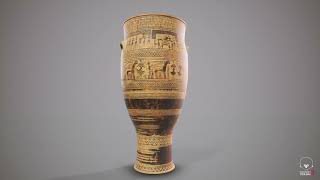 Dipylon Vase Height Map