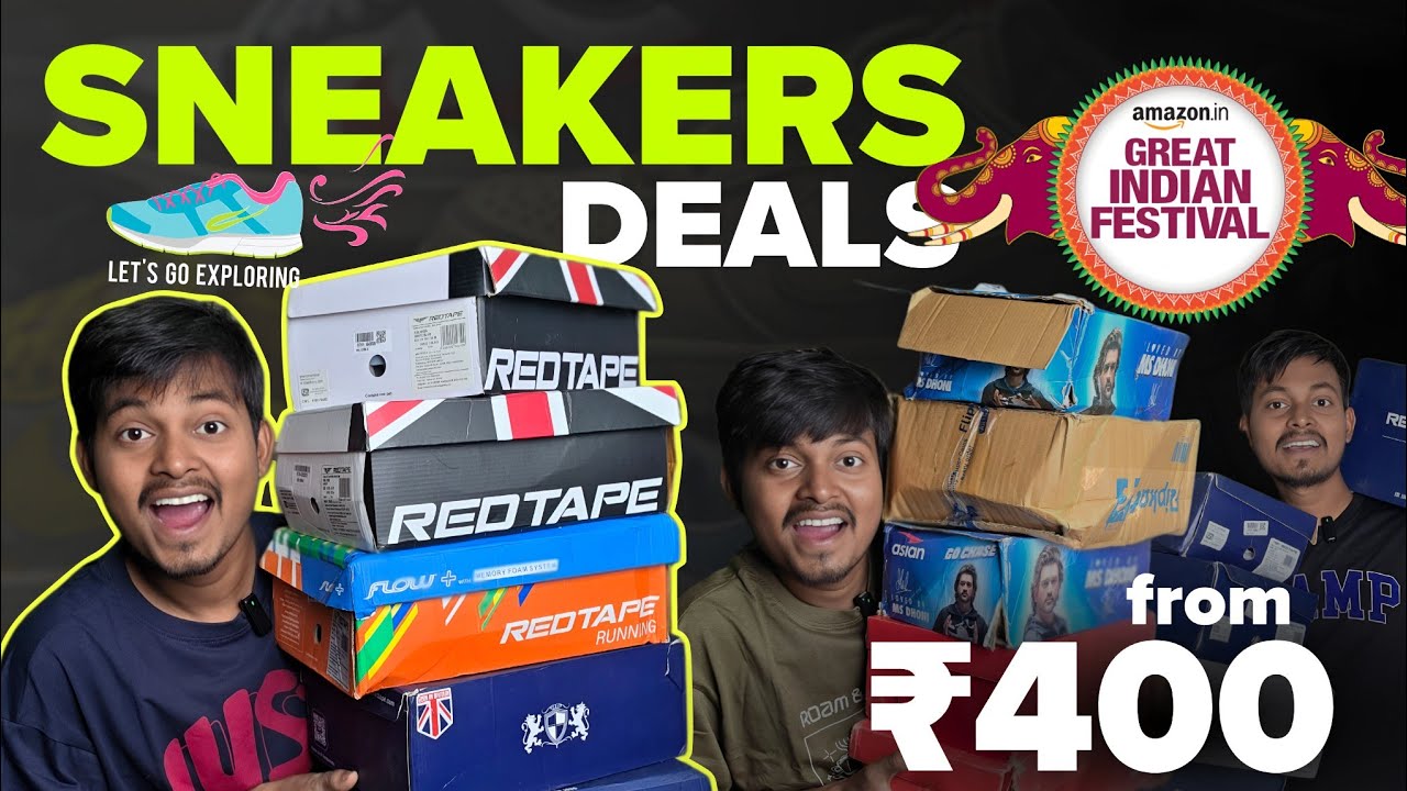 10 Best SNEAKERS/SHOES from Amazon Starting ₹400