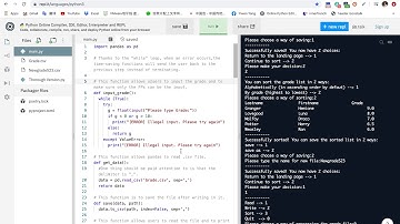 Python Midterm exercise (Yiwen YANG)