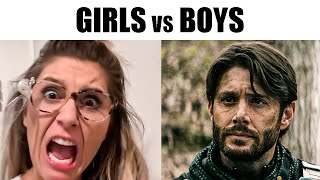 Boys VS Girls When They're Scared
