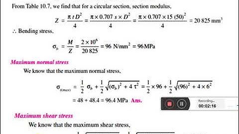 Problem on welded joint circular weld