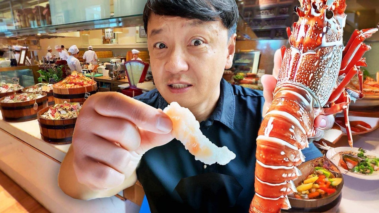 INSIDE the MOST EXPENSIVE Lobster BRUNCH BUFFET in Saigon Vietnam