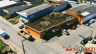 Um pouco se Sete Barras vista de cima. Hubsan zino  em testes