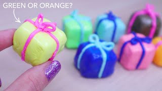 Clay Cracking ASMR! Guess the color inside challenge! Clay popping