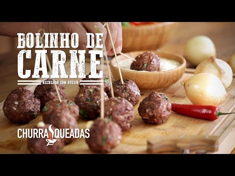 Vídeo: Bolinhos De Carne Com Recheio De Queijo