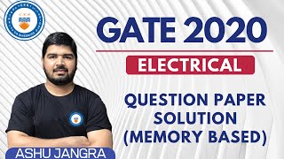 GATE 2020 EE Solution (Session-3) | GATE Answer Key 2020 | GATE EE Expected Cut off 2020