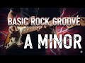 Basic Rock Groove Backing Track - A minor |  122bpm