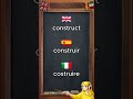 Spanish and Italian Cognates #languagelearning #learnspanish #learnitalian