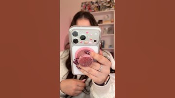 ADDING STICKERS TO MY IPHONE 17 PRO MAX📱✨ (so so cute!!) #youtubeshorts #shorts #iphone17