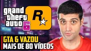 GTA 6 - Vazamento de vídeos gameplay, códigos e pronunciamento da