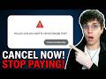 How To Cancel Google Drive Subscription (Google One)
