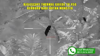 HUNTING BABI HUTAN DENGAN THERMAL GUIDE TU 450