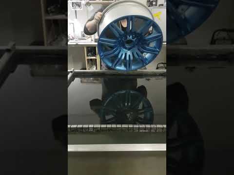 Hydrodipping alloy wheel