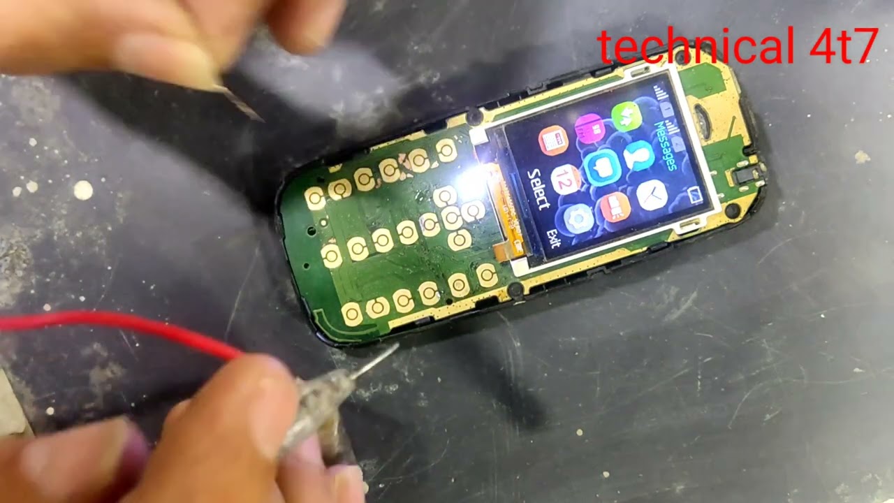 Nokia ta1034 mobile down button and right button