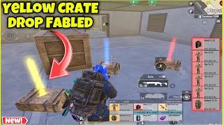 Metro Royale Yellow Crate Drop FABLED in New Map | PUBG METRO ROYALE CHAPTER 19