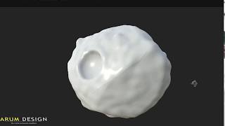 3D Speed art modeling  Asteroid for game using 3ds max