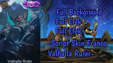 Script Skin Epic Franco Full Background Terbaru 2020