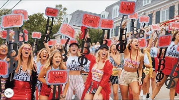 University of Kansas Pi Beta Phi Bid Day 2019