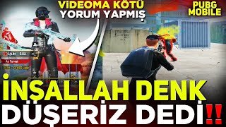 KÖTÜ YORUM YAPAN İZLEYİCİMİ VS DE TOKATLADIM ! / PUBG MOBİLE