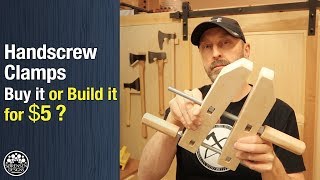 Hand Screw Clamps  Buy it or Build it for $5