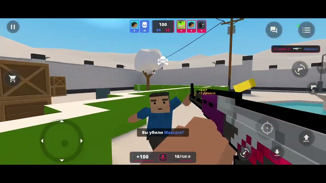 Играю в Block Strike