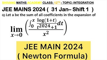 Q) Let a be the sum of all coefficients in the expansion of  (1−2𝑥+2𝑥^2 )^2023 (3−4𝑥^2+2𝑥^3 )^2024