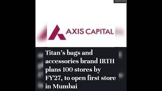 Axis capital 🛑 Titan 🛑 IREDA 🔴 REC 🔴
