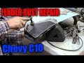 Fender Bottom Rust Repair Chevy C10