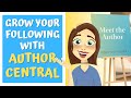 Grow your audience with Author Central!