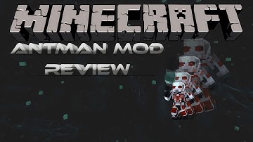 Minecraft ANTMAN Mod Review