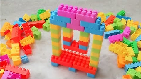 Satisfying DIY/ASMR Building Blocks/ relaxation #asmr#asmrsounds#buildingblocks