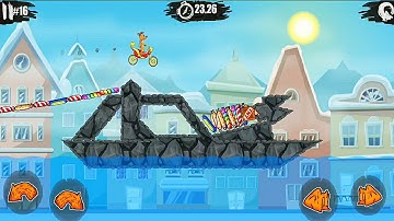 moto x3m winter pack level 16-20/moto x3m android & ios gameplay/sk and so on