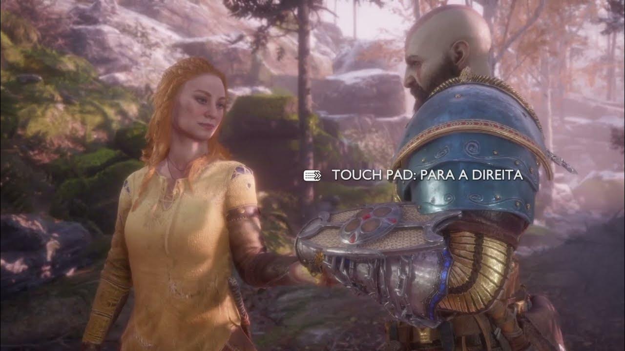 Tutorial Touchpad para a direita God of War Ragnarok YouTube