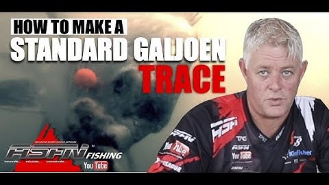 HOW TO: Make a Standard Galjoen Trace | ASFN Baits & Traces