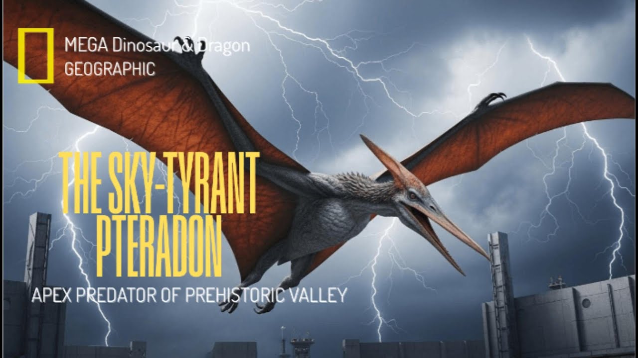 The Sky-Tyrant Pteradon: Apex Predator of Prehistoric Valley | Giant Creatures Documentary