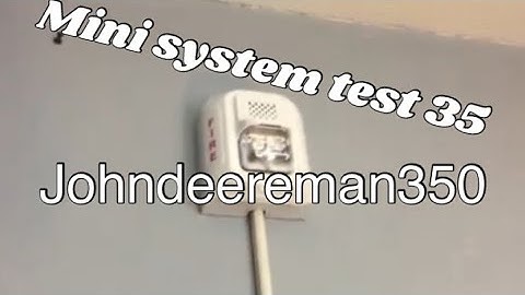 Mini system test 35 - Featuring JohnDeereMan350! [MS-2]