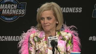 LSU Sweet 16 Postgame Press Conference - 2023 NCAA Tournament