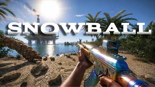 Solo Snowball low fps - RUST