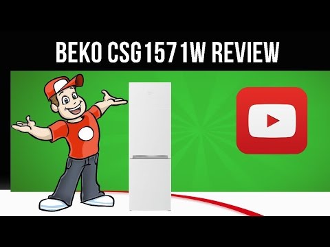 Beko CSG1571W - Fridge Freezer - CSG1571W Review