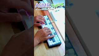 ASMR Typing | EPOMAKER x AULA F65 キーキャップ変えました #shorts